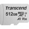  Зображення MicroSDHC 512GB Transcend 300S A1 UHS-I U3 (TS512GUSD300S-A) + SD adapter 